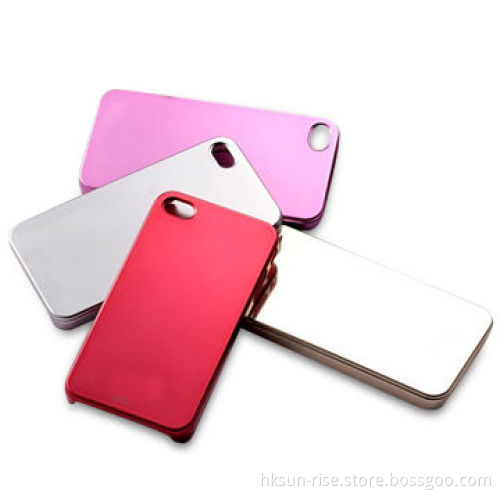 Fashionable Cases for iPhone, Made of Aluminum, Available in Various Colors